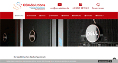 Desktop Screenshot of csn-solutions.de