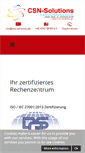 Mobile Screenshot of csn-solutions.de